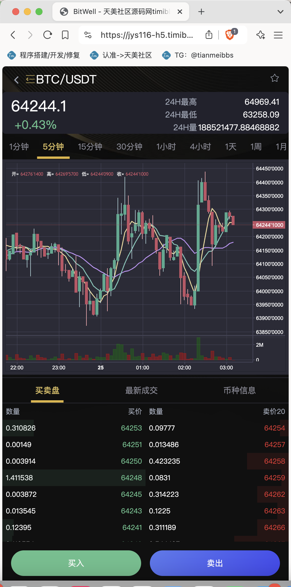 【親測】全開源BitWell多語言交易所源碼/OTC+永續合約+期權交易+幣幣交易+秒合約交易+申購+風控+代理渠道商/前端uniapp+後端php