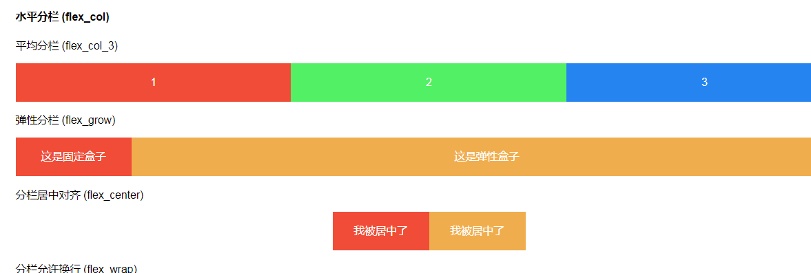 (小程序)彈性佈局盒子_php網站模板