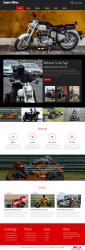 HTML5-摩托車俱樂部響應式網站模板_企業官網模板