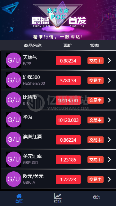 全新UI wei盤學習盤完整數據打包跳動k線源代碼