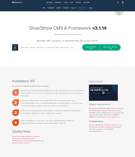 silverstripe 內容管理系統 v4.3.0插圖