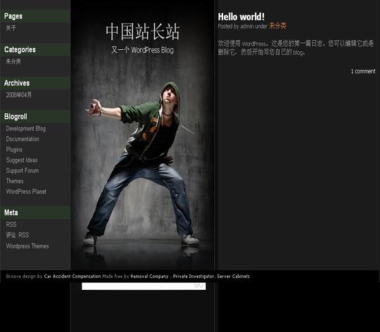 WordPress groove模板__wordpress主題