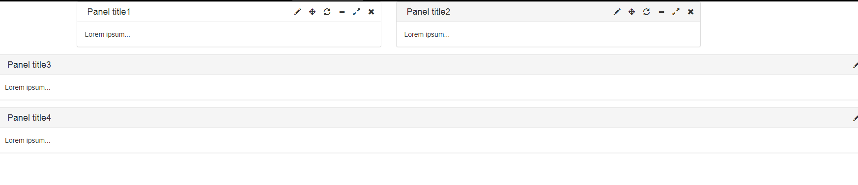 Bootstrap Panel面板功能增強插件_網站源碼下載