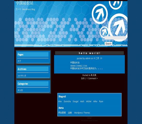 WordPress techy__主題模板