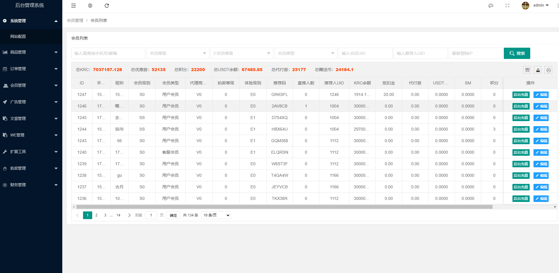 KRC跨境電商系統/拍賣系統源碼/競拍系統源碼/高端商城虛擬幣支付電商源碼插圖4