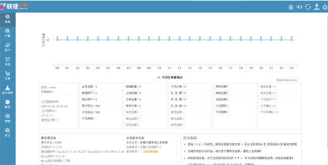 快捷網上訂餐系統 v4.2插圖1