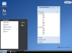 ExtJS模擬Windows桌面模板_企業官網模板
