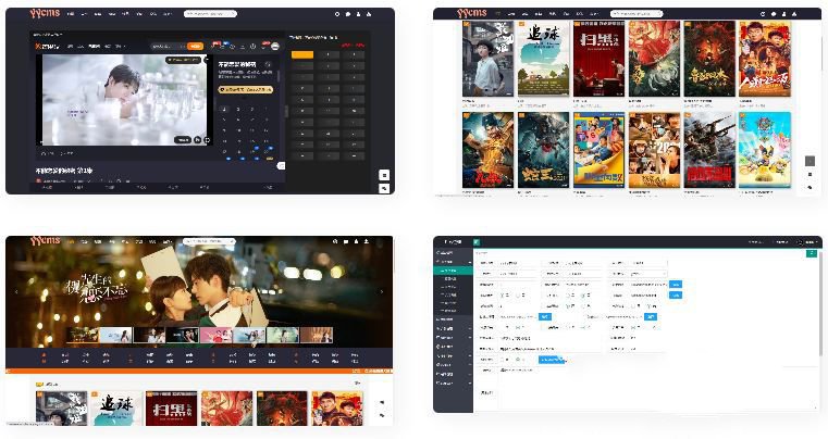 YCMS5.0影視系統/源碼全開源無授權/影視站全自動採集