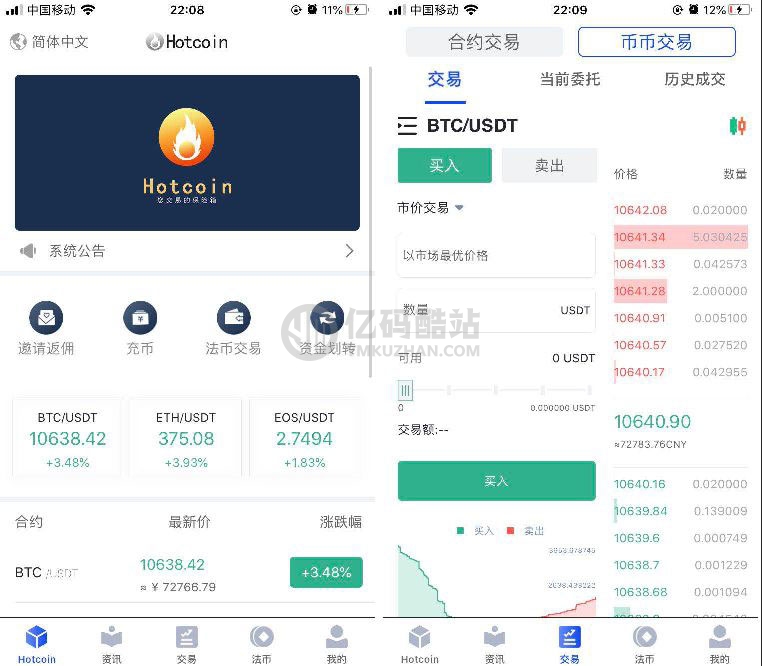 原生APP高仿火幣合約交易所完整USDT源碼,安卓,IOS端源碼,幣幣,OTC承兌商,永續合約插圖1