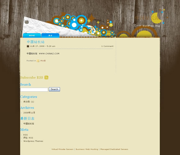 WordPress bubble模板__wordpress主題