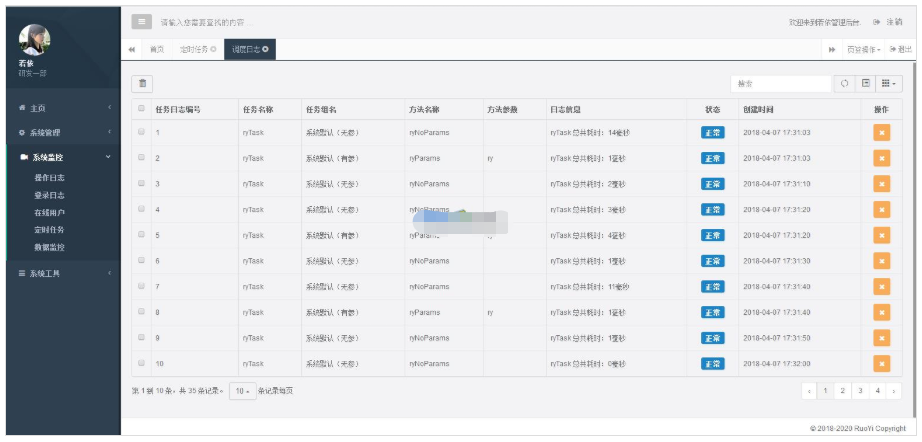 v1.1.6若依管理系統_html網站模板插圖