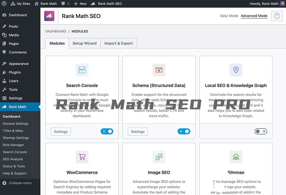 WordPress外貿 SEO插件：Rank Math SEO PRO v2.7.0 – 已激活版