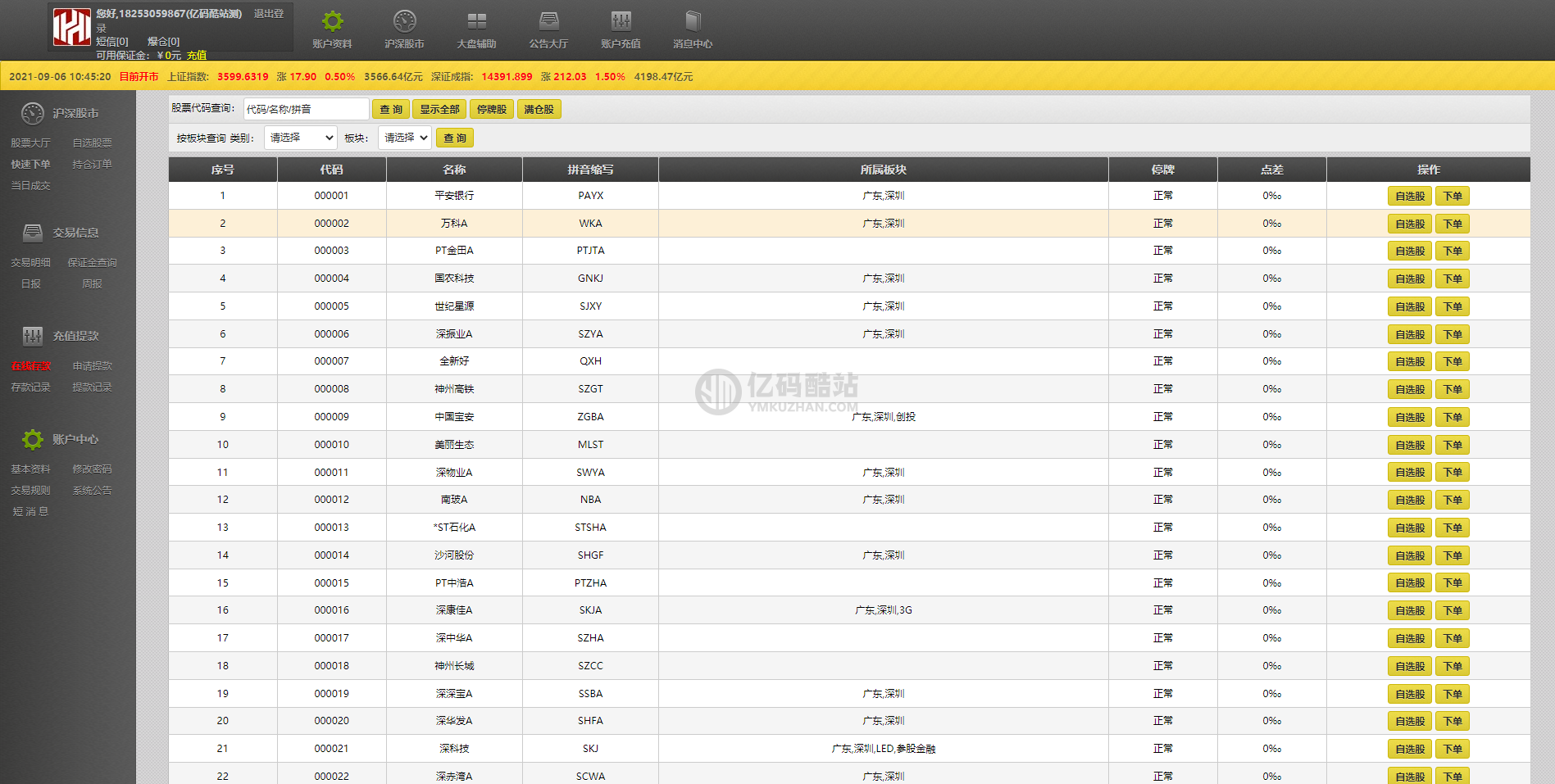 【股票模擬交易、模擬盤源碼】PHP股票證券線上配資融資融券模擬交易、模擬盤平臺系統源碼下載插圖5