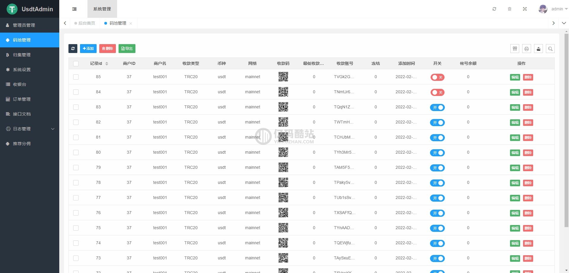 【用戶投稿】TP6內核USDT支付系統源碼插圖3