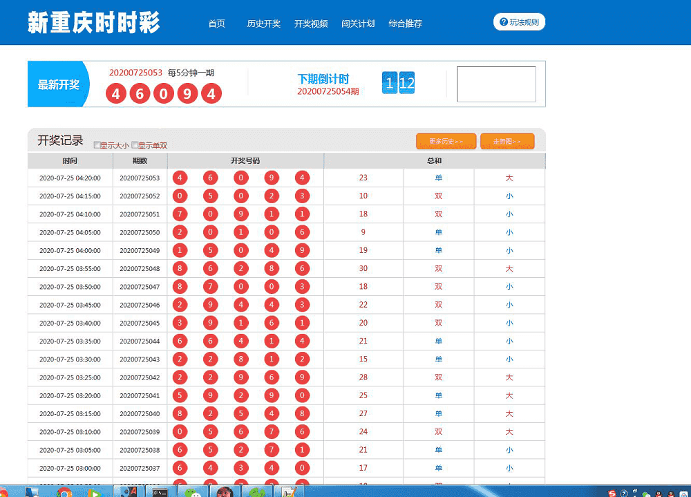 新重慶SSC開獎計劃網