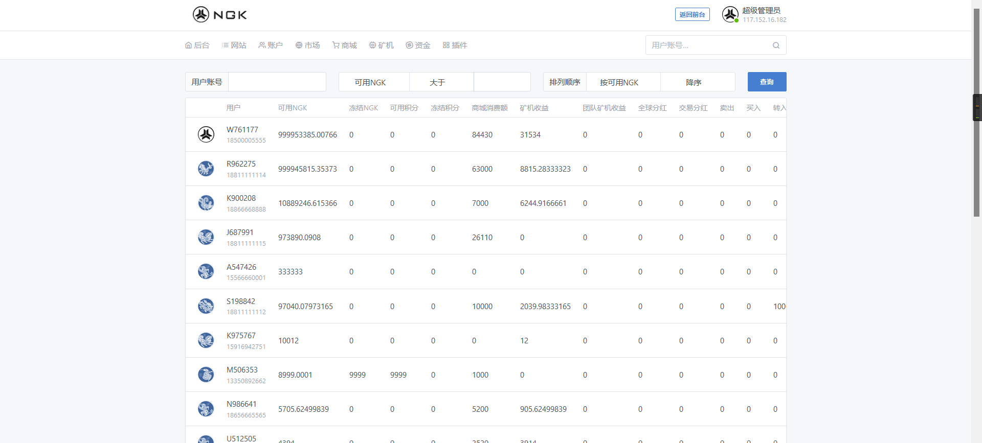 最新NGK區塊鏈源碼/NGK礦機挖礦源碼/NGK公鏈程序/數字錢包點對點交易模式/算力插圖2