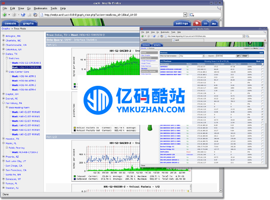 Cacti for Linux/Unix(網絡流量監測圖形分析工具) v1.2.14