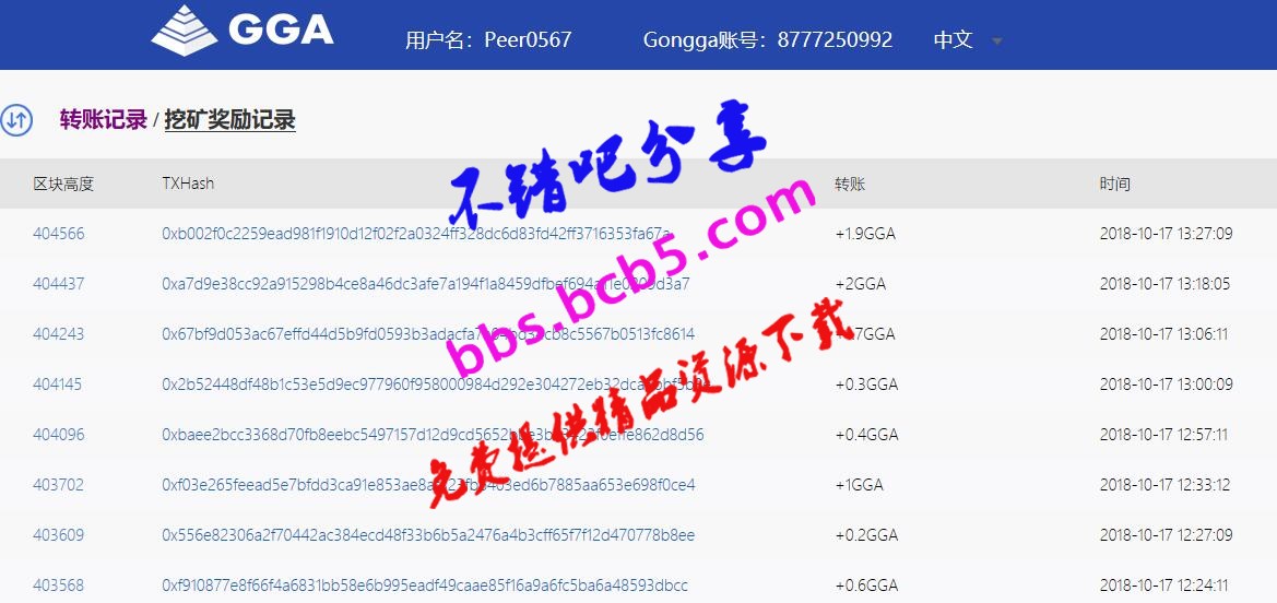 gongga區塊鏈源碼 數據節點網站源碼下載