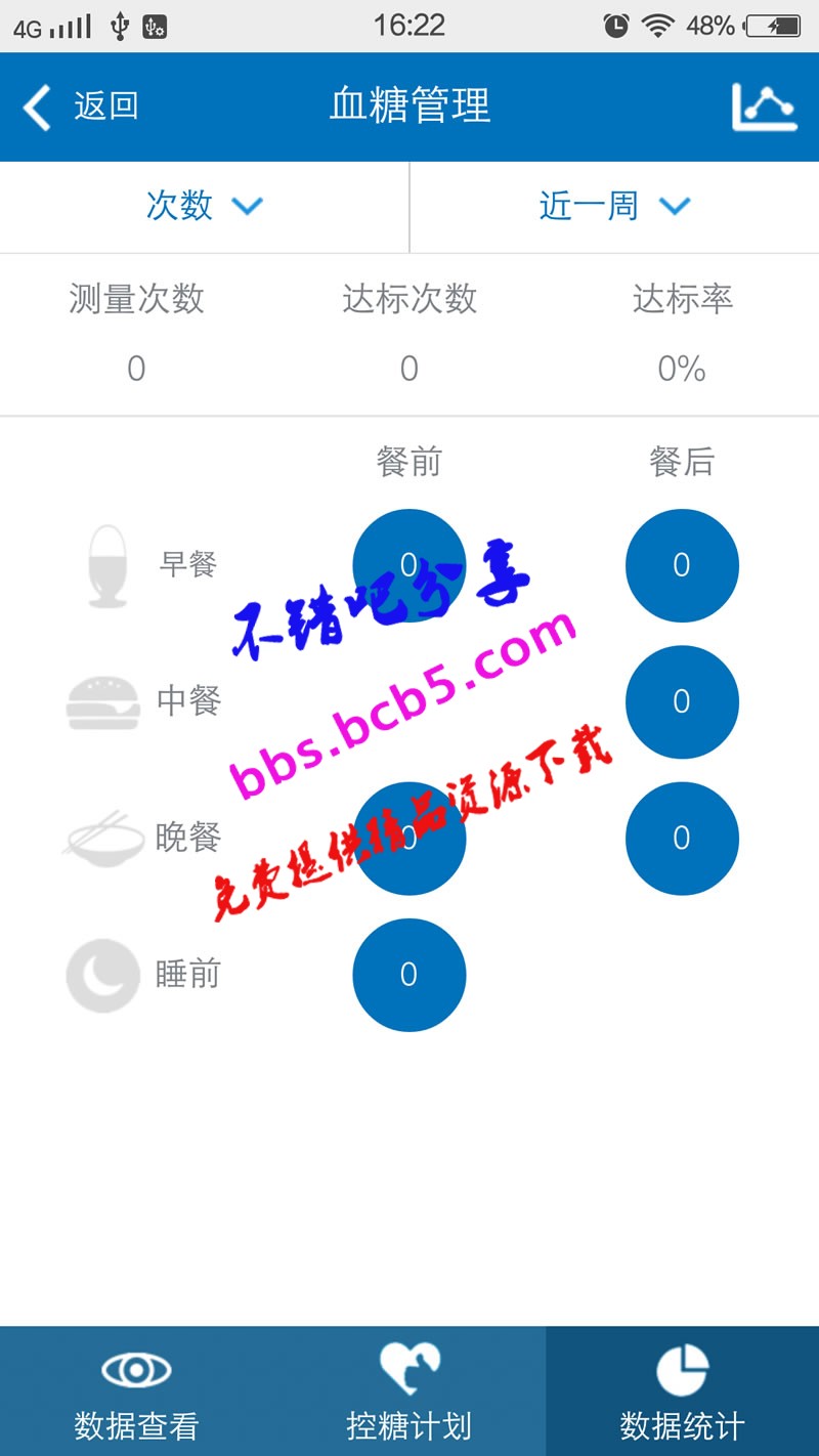 安卓APP源碼 Android應用源碼基於安卓的糖尿病追蹤記錄醫療軟件源碼