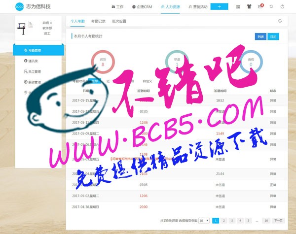 仿微辦公.Net微信企業級OA工作流系統源代碼下載,考勤+外勤+報告+出差+報銷