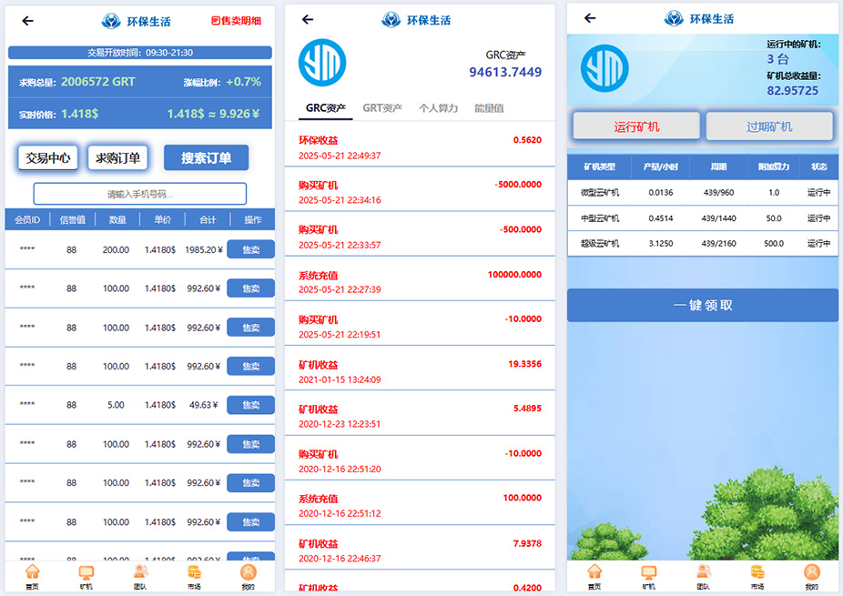 PHP區塊鏈投資理財源碼/雲礦機算力挖礦系統/區塊鏈虛擬幣投資理財源碼插圖1