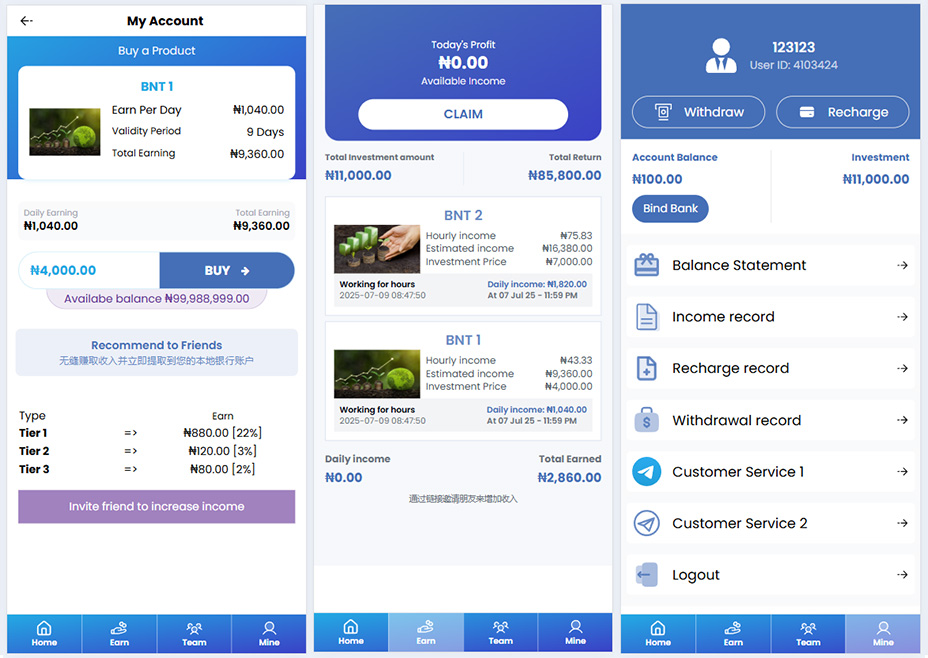 PHP海外投資理財系統源碼/英文版理財平臺插圖1