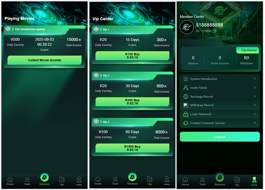 Flickiri Fun海外電影投資理財源碼/英文版影視理財類源碼下載插圖1