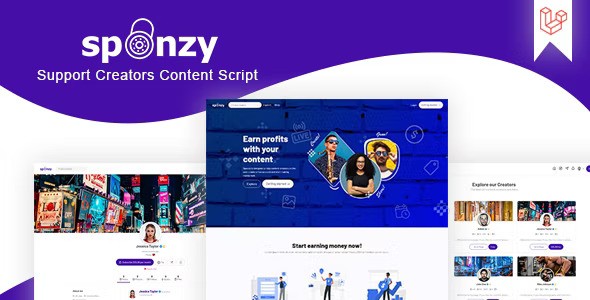 Sponzy v6.8 PHP付費訂閱內容打賞源碼