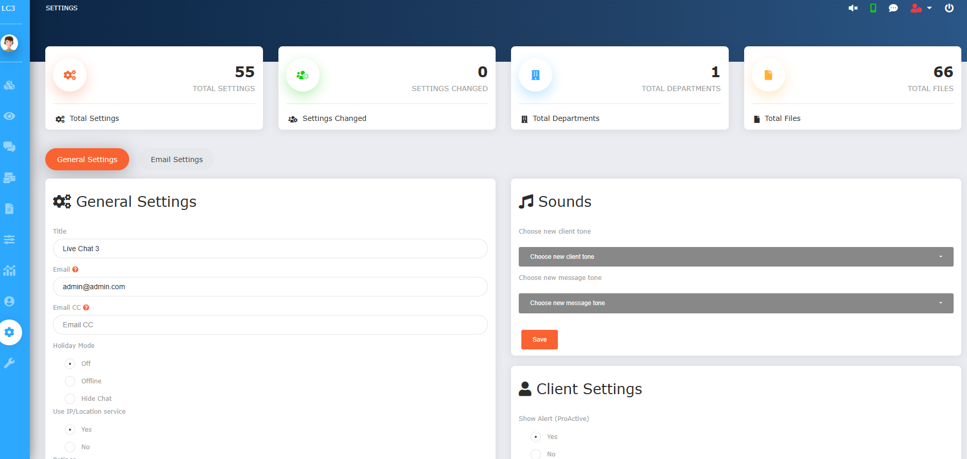 LiveChat3實時聊天系統 在線客服源碼插圖4