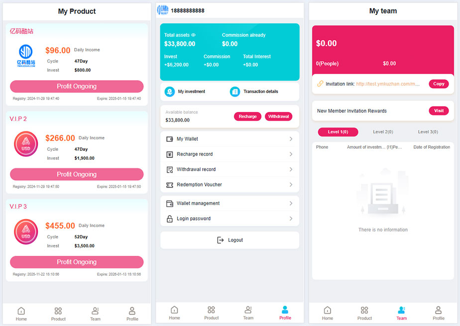 海外虛擬幣投資理財系統源碼下載/基於Laravel框架插圖1