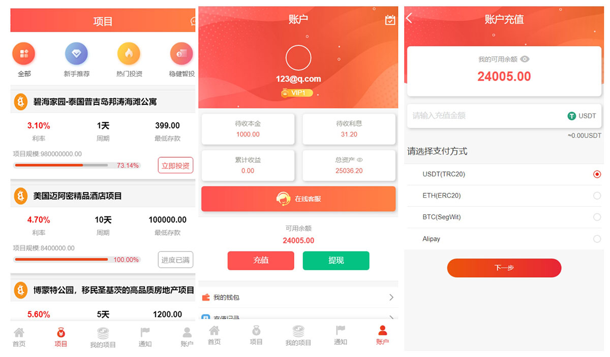 VUE海外多語言投資理財源碼下載/附帶教程文檔