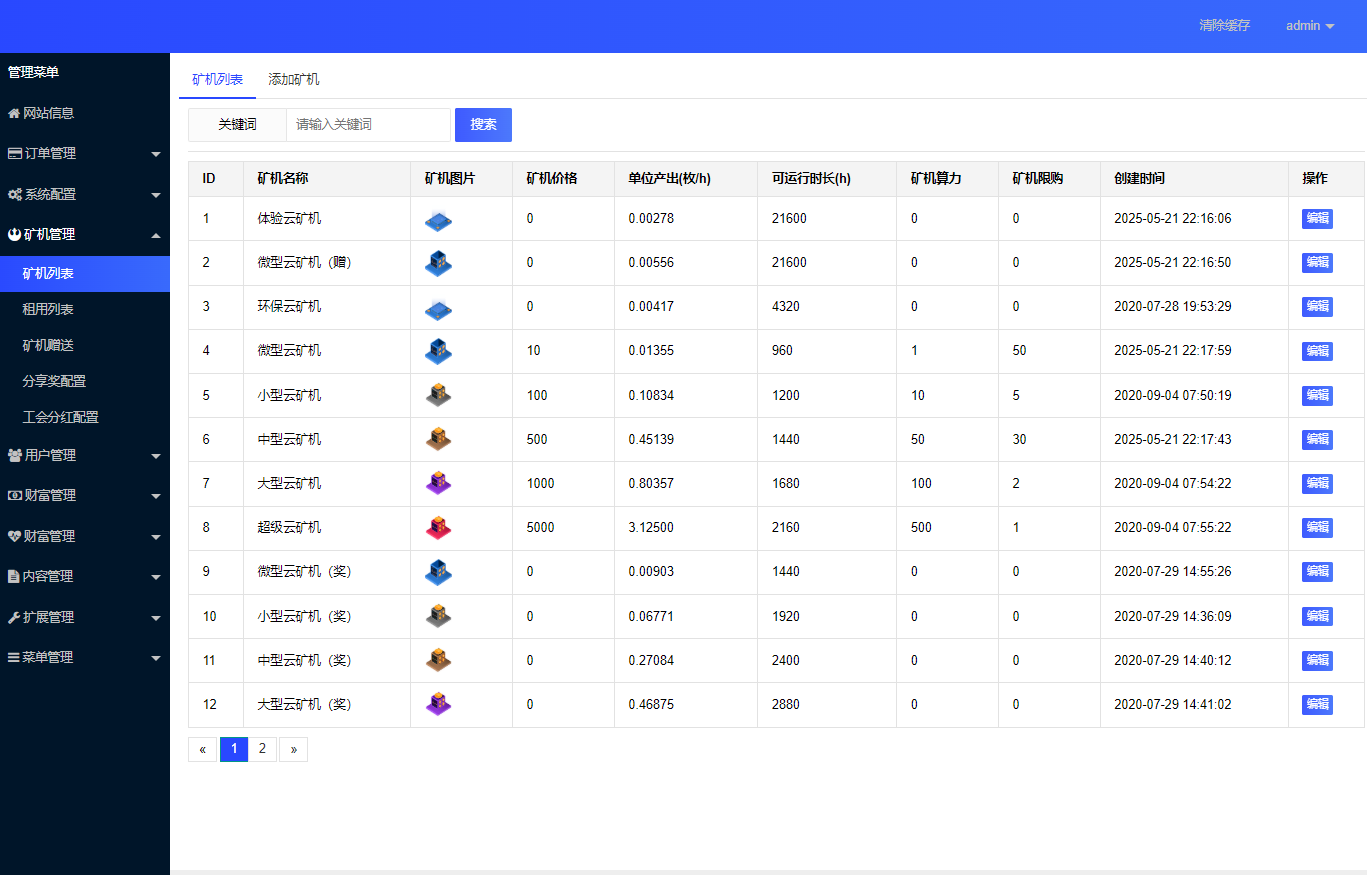 GRT 雲礦機算力挖礦系統源碼下載｜區塊鏈虛擬幣投資理財 PHP 平臺插圖3