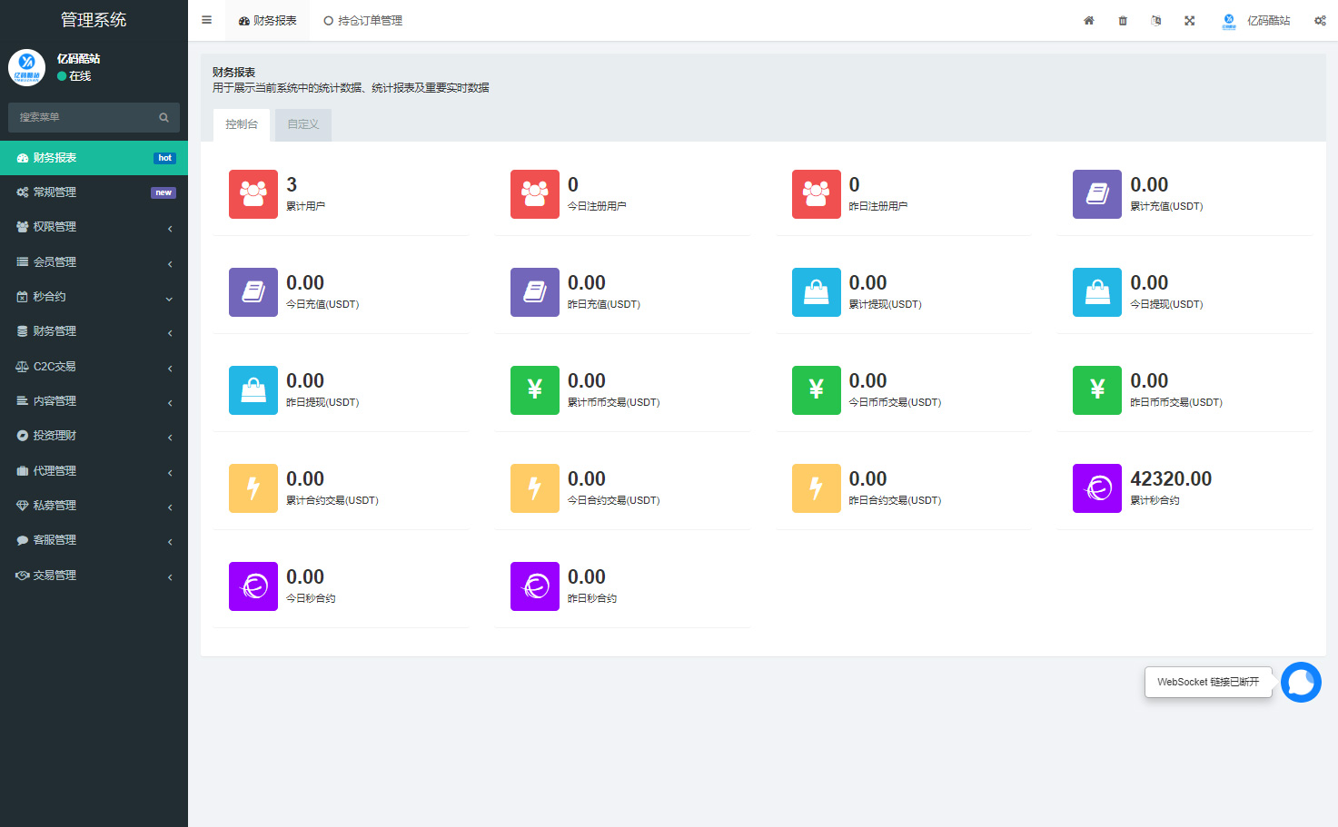 九國語言多功能數字貨幣交易所繫統源碼（秒合約 / 幣幣交易 / C2C / 質押理財完整版）插圖7