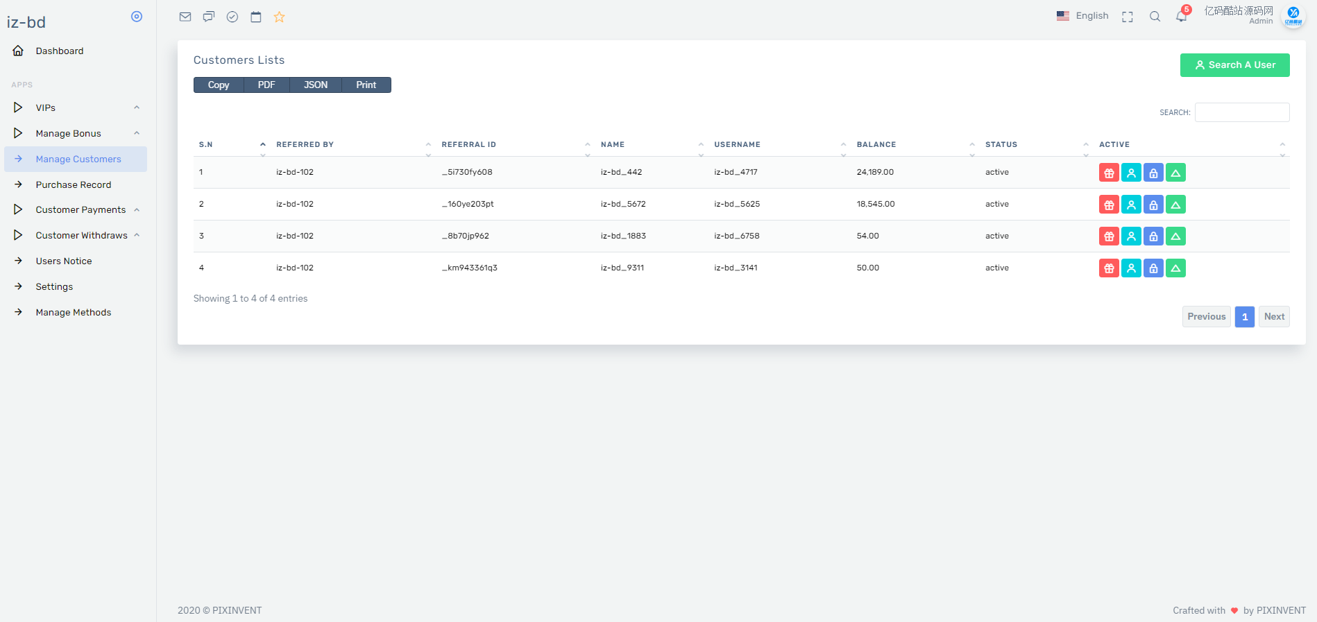 PHP Laravel 海外基金投資理財平臺源碼完整版下載（帶前後臺+搭建說明）插圖5
