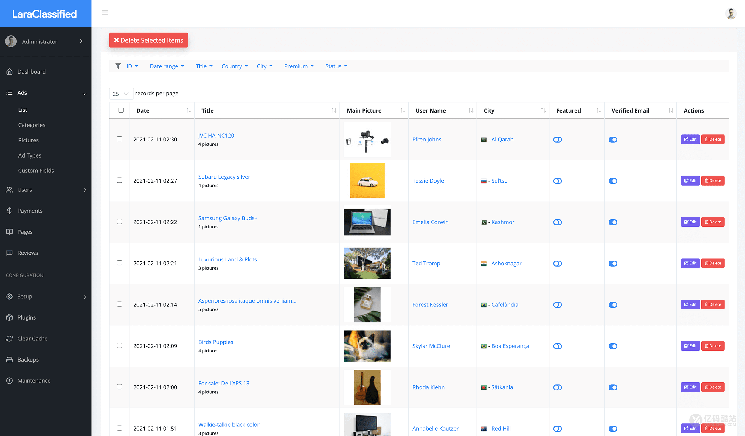 多語言國際化分類廣告系統源碼下載/分類信息門戶網站源碼插圖8