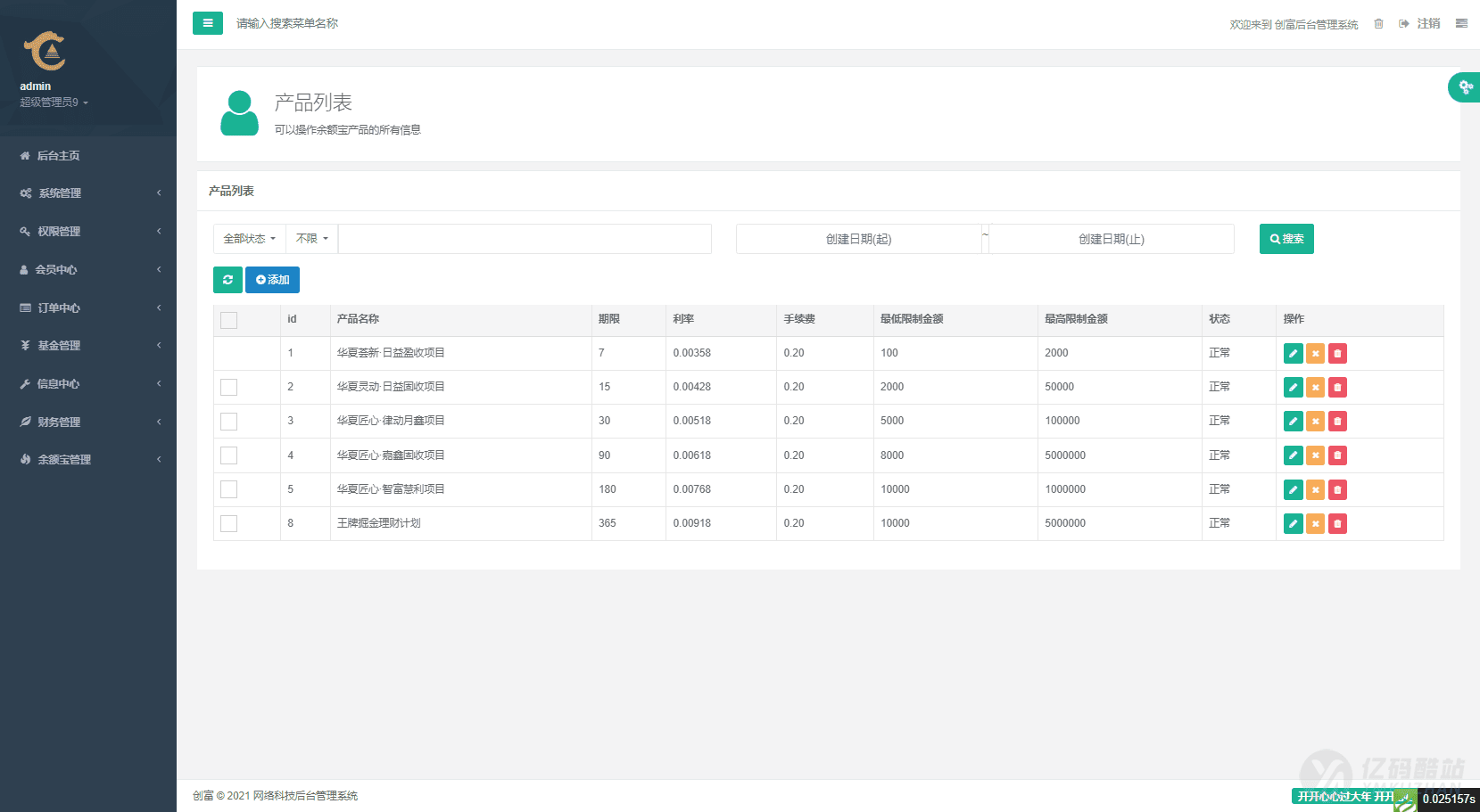 創富基金投資理財系統源碼下載/UniApp前端+PHP後端/項目投資認購平臺插圖4